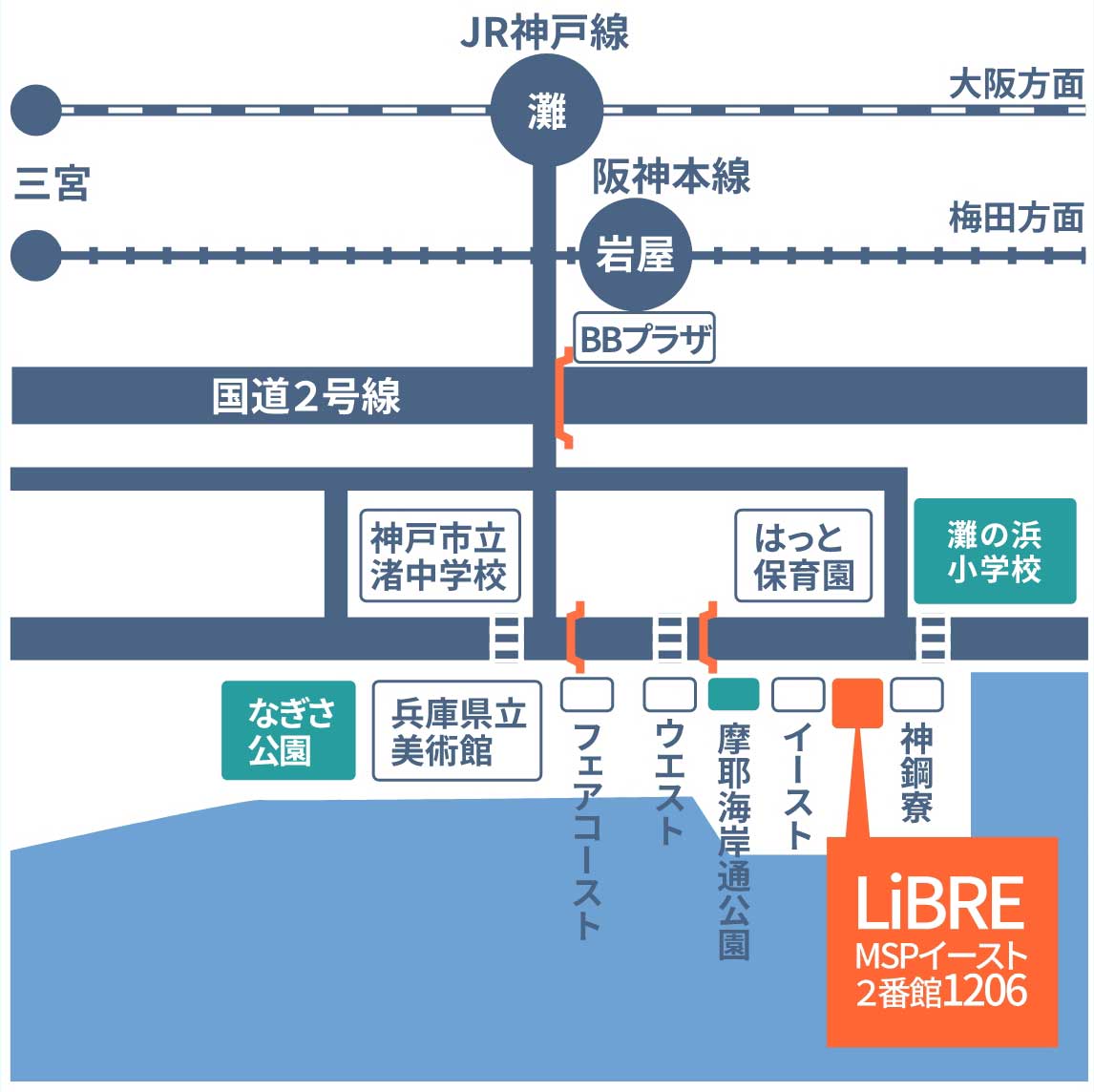 アクセスマップ